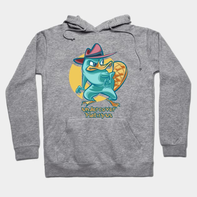 Perry the Platypus Hoodie by majanation